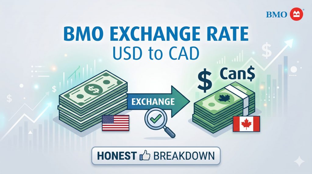 BMO Exchange Rate USD to CAD: Honest Breakdown