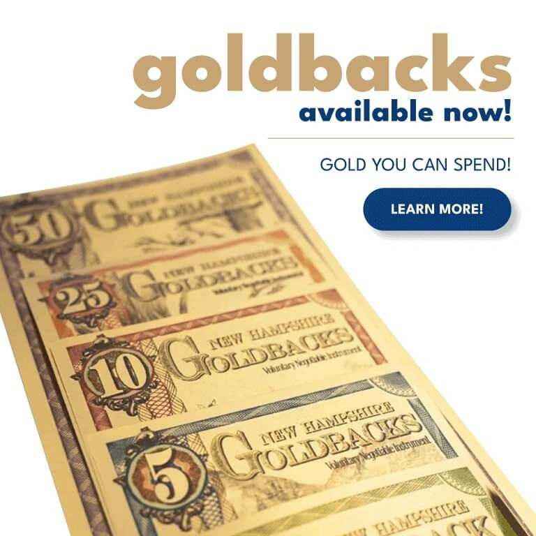 Gold backs