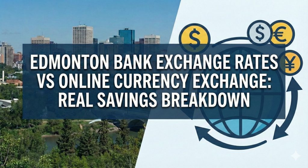 Edmonton Bank Exchange Rates vs Online Currency Exchange: Real Savings Breakdown
