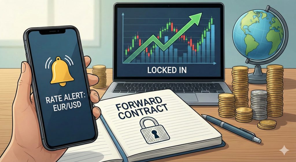 How to Lock In a Good Exchange Rate: Rate Alerts and Forward Contracts Explained