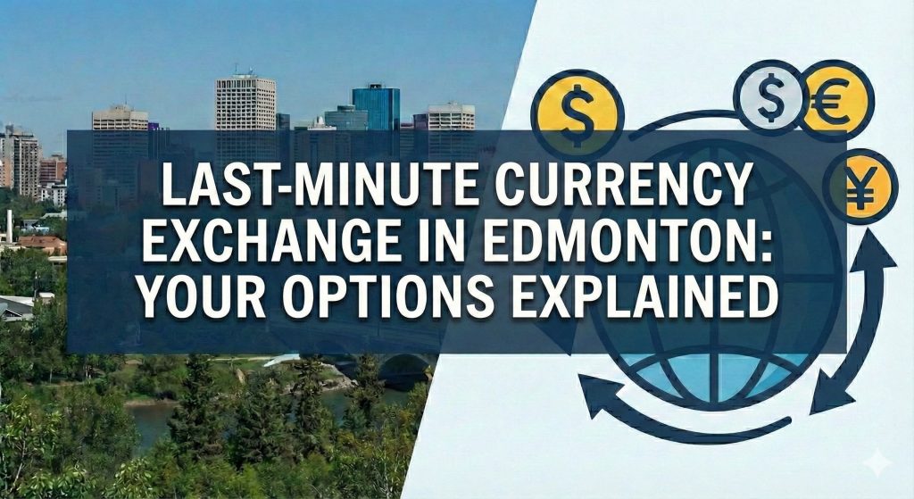 Last-Minute Currency Exchange in Edmonton: Your Options Explained