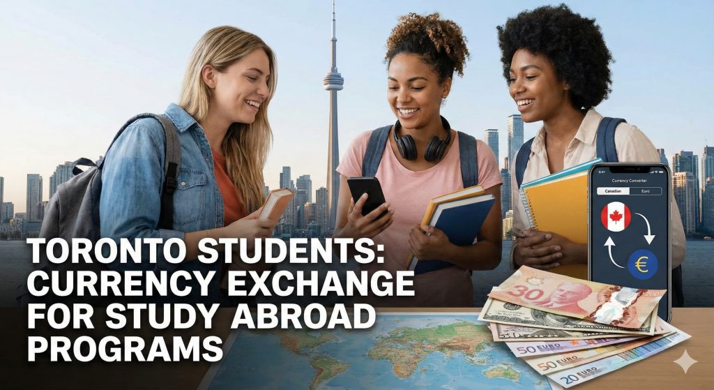 Toronto Students: Currency Exchange for Study Abroad Programs