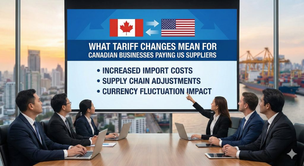 What Tariff Changes Mean for Canadian Businesses Paying US Suppliers