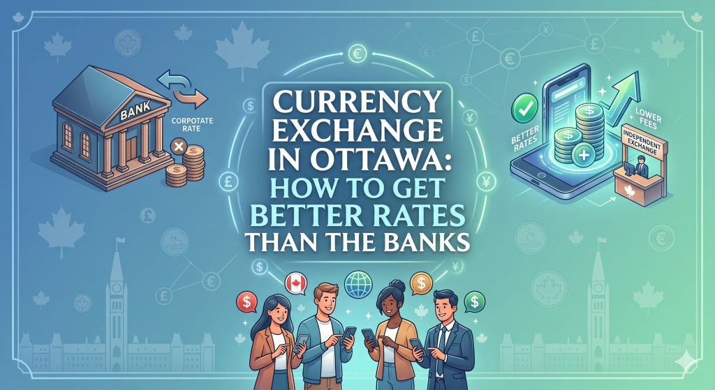 Currency Exchange in Ottawa: How to Get Better Rates Than the Banks