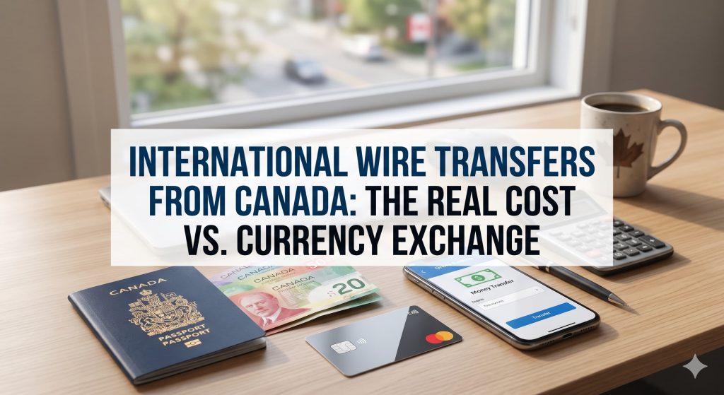 International Wire Transfers From Canada: The Real Cost vs. Currency Exchange