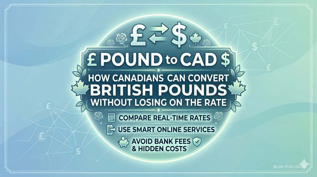 Pound to CAD: How Canadians Can Convert British Pounds Without Losing on the Rate